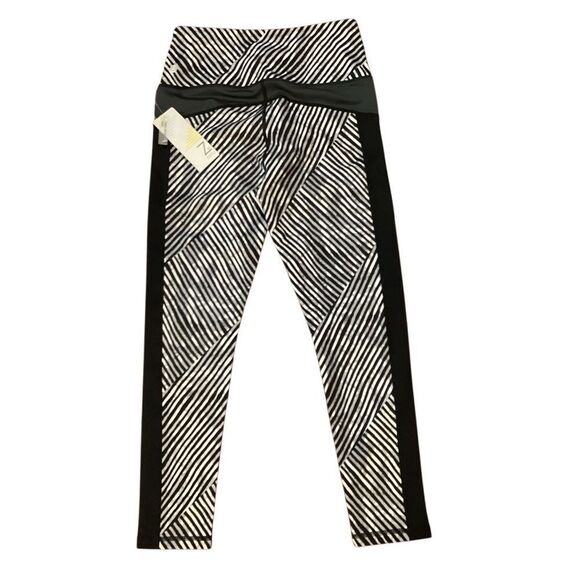 NWT Z By Zella Pants Women's Small Geometric Active Leggings High Waist - Picture 4 of 11